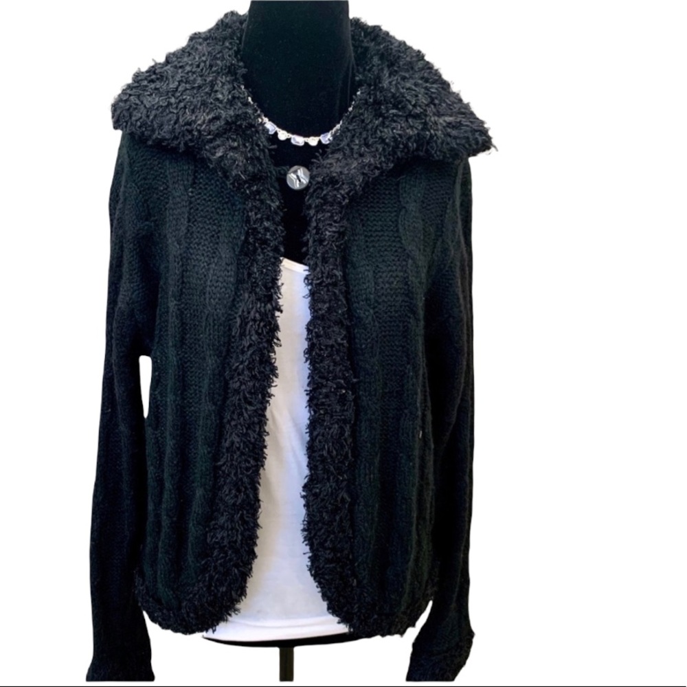 Elegant Mohair WOOL cardigan